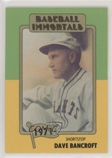 1980-87 SSPC Baseball Immortals Dave Bancroft #119 HOF 0t5