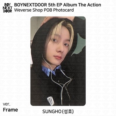 BOYNEXTDOOR 5th EP Album The Action Weverse Shop POB Photocard BND