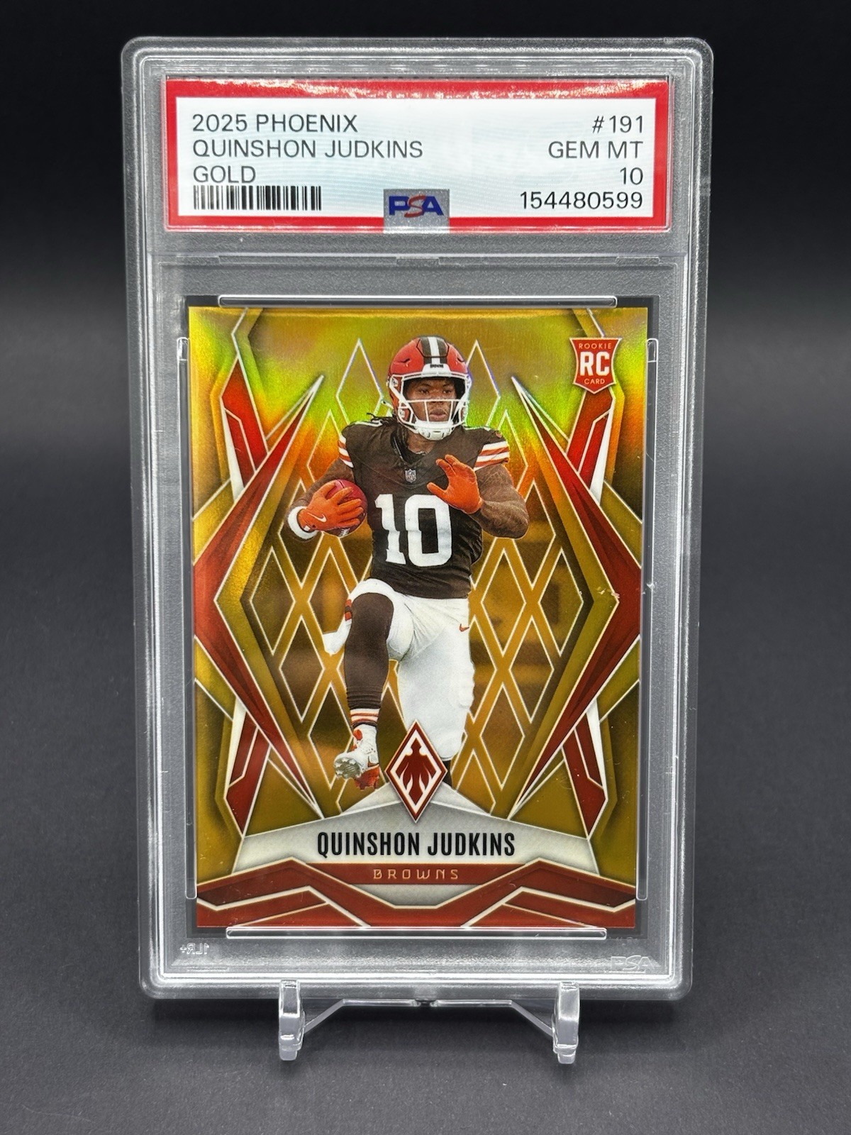 Quinshon Judkins Panini Phoenix #191 Gold