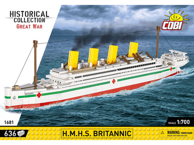 Cobi - Constructor H.M.H.S. Britannic 1/700 1681