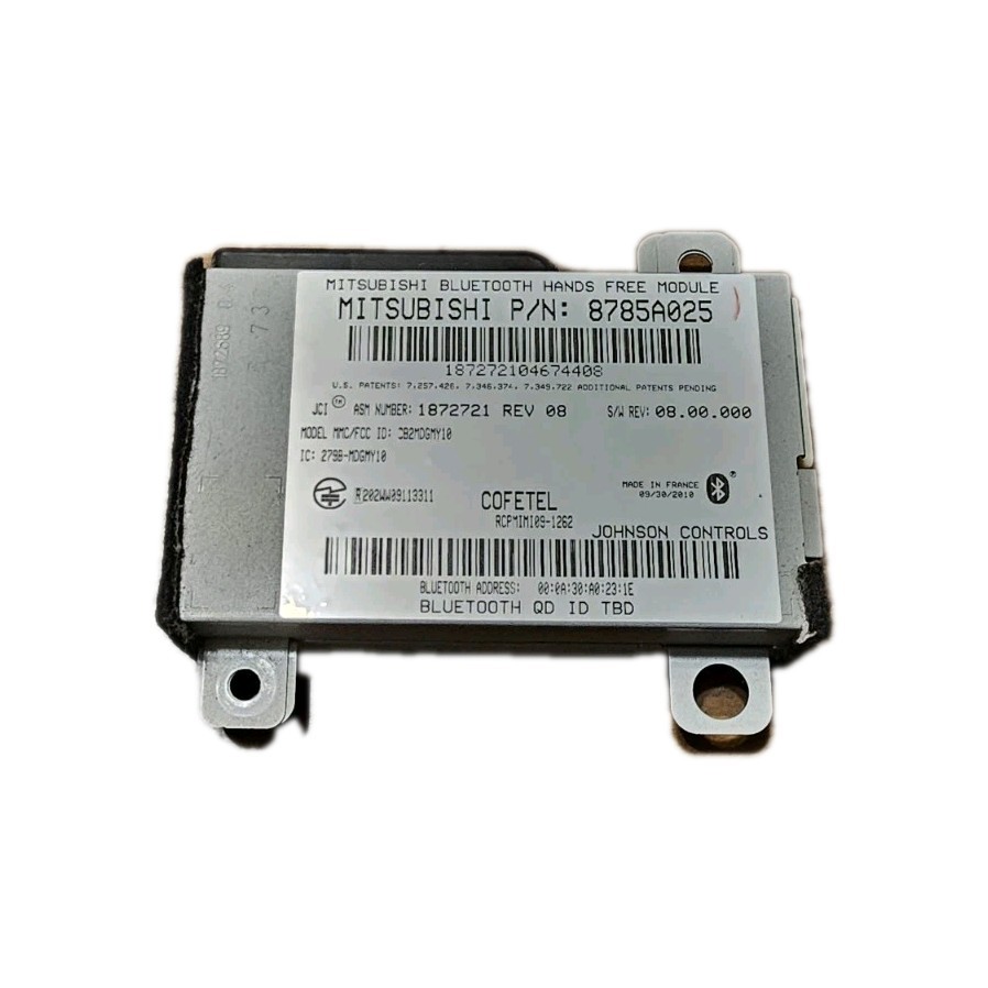 Mitsubishi Outlander Bluetooth Hands Free Module 2011 - 2013 8785A025