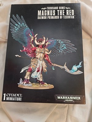 Games Workshop Warhammer 40000 Thousand Sons Magnus The Red Kit 40k