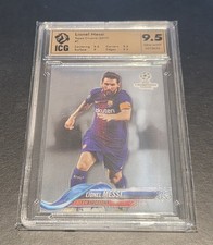 2017-18 Topps Chrome UEFA Champions League Soccer Base Lionel Messi