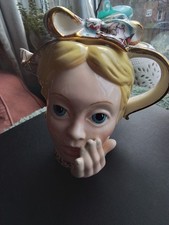The Alice Head Teapot by Paul Cardew Alice in Wonderland Boxed FCD 11362