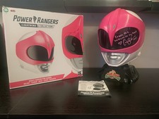 Lightning collection Pink Power Ranger Helmet -  Catherine Sutherland SIGNED