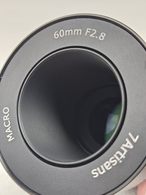 7Artisans 60mm F2.8 Macro Lens for Fujifilm X-Mount FX Manual Focus APS-C