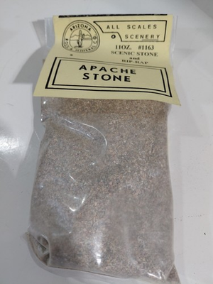 #ad #ad Arizona Rock amp; Mineral Company 1163 Model Railroad Scenery Apache Stone 11 Oz $6.50