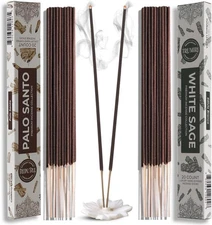 Huge Sale White Sage and Palo Santo Incense sticks combo pack 40 Incense sticks