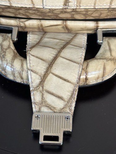BOSCA Bag, Correspondent, Honey Beige Embossed Crocodile, Refreshed Purse - Bild 11 von 14