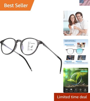 Elegant Ultra-Light Multifocus Reading Glasses - Blue Light Blocking for Women