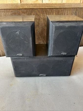 Jensen JHT805 Center Channel & Satellite Speakers 3pc Home Theater Set Used