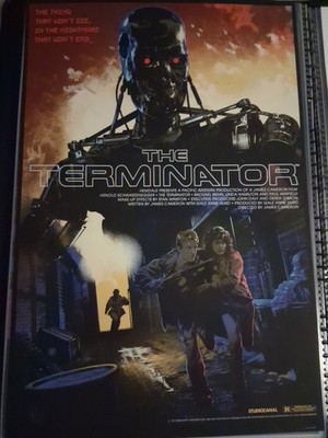 The Terminator Mond Poster Screen Print Limited DaVinci's Dreams Stan Vince