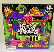 Nee Doh Funky Frights Squish-O-Ween Halloween Advent Calendar, 13 Items