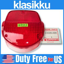 Genuine Kawasaki G3 G3SS G4TR KH100 KZ400 KS125 KE125 TailLight Tail Lamp Lens