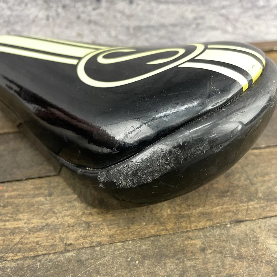 Сиденье велосипедное седло Schwinn черное с логотипом S полоса короткое маленькое для BMX - Изображение 3 из 4