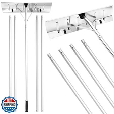 Gisafai Snow Roof Rake Snow Removal Tool with 5 Section Tubes 25 