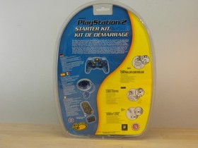 Mad Catz Playstation 2 PS2 - STARTER KIT - w/dual force controller, remote+ NEW