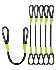 8 Pcs 24 Inch Heavy Duty Carabiner Bungee Cord Outdoor with 190 Lbs Max Break...