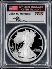 2006-W $1 American Silver Eagle PCGS PR70DCAM - John M. Mercanti Signature