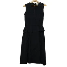 Auth LANVIN en Bleu - Dark Navy Women's Dress