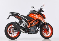 Shark DSX-10 Auspuff Schwarz Passend FüR KTM 250 Duke 2017-2020