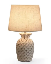 UMEXUS 13" Small Rechargeable Cordless Table Lamp, Remote Control Timer Dimme...