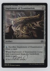 Implement of Examination 156 Aether Revolt Foil
