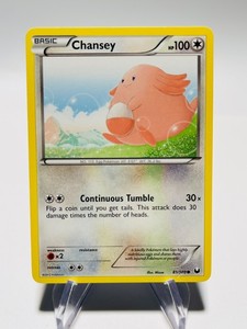 CHANSEY 2012 Pokemon Dark Explorers  Common POKÉMON 81/108
