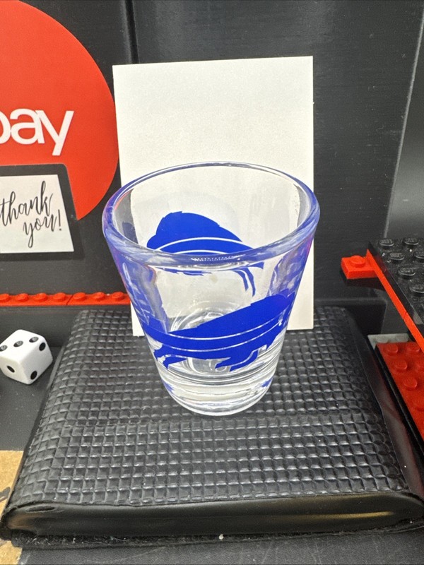 Buffalo Bills Team Logo Shot Glass NEW - 2 ounces 📦