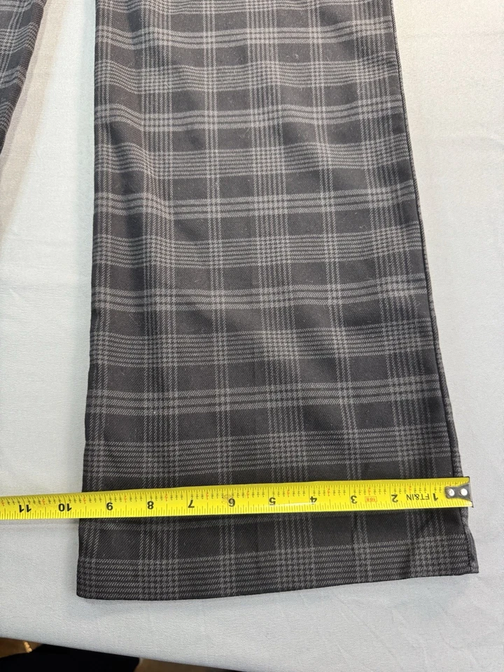 Pantalón Lee Para Mujer Flex Motion Calce Regular Tiro Medio Negro Cuadros 8 Mediano Foto 4 de 4