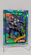 2025 Topps Chrome Marvel Sapphire Nick Fury #193 Aqua /75