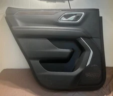 OEM, 2021-2024 GM CHEVY TAHOE, REAR LH DRIVER'S SIDE DOOR PANEL