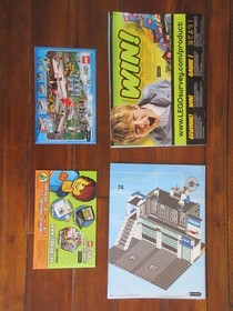 LEGO CITY POLICE STATION 7498 box manual DISCOUNT SHIPPING AVAILABLE PLEASE READ