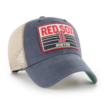 MLB Boston Red Sox Trucker Cap Basecap Cleanup Four Stroke Kappe 196505118347
