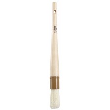 Heavy Duty Round Boar Bristle Wood Pastry Basting Brush 1 Inch 1 PCS