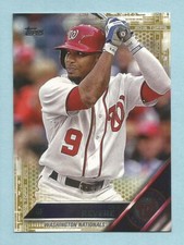 2016 Topps Baseball Update GOLD Ben Revere US112 Washington Nationals