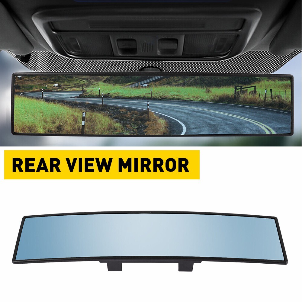 Interior Rear Mirror View 300mm Anti-glare Convex Car Panoramic Wide Angle