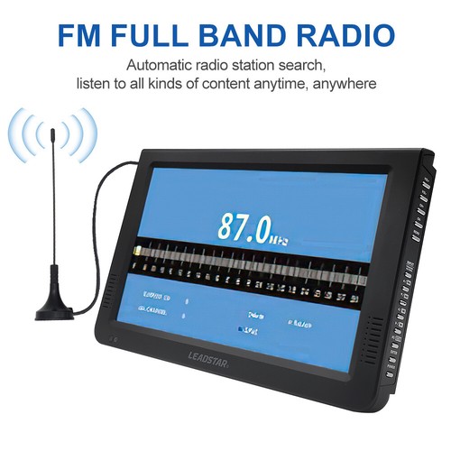 10" Digital Television Car Portable HD TV 1080P TFT LED 12V Player MP4 MP3 AU - Picture 4 of 13
