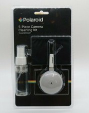 Polaroid 5 Piece Camera Cleaning Kit NEW Cleaning solution, blower, swabs, more