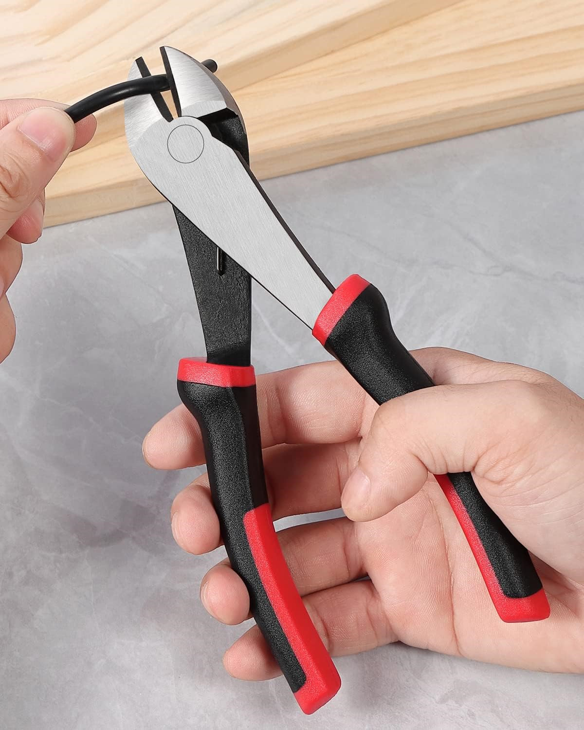 IGAN 7inch Wire Cutters, Springloaded Side Cutters Dikes, Ultra Tough and in Rajab Racing