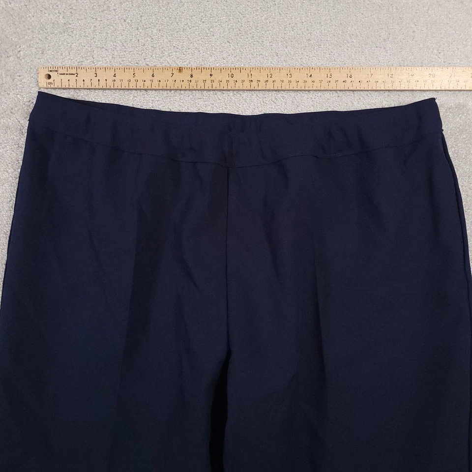 Bend Over Levi's Pull On Pants Women's 24WP Blue Elastic Waist High Rise - Image 4 of 4