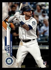 Tim Lopes 2020 Topps RC #654 Seattle Mariners ROOKIE *032B