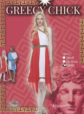Women s Toga Ancient Roman Greece Empress Cosplay Halloween Costume Dance Dress