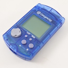 Visual Memory HKT-7000 US BLUE Boxed Sega Dreamcast Official 2510 VMU dc
