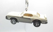 Christmas Ornament for 1969 Mercury Cougar Eliminator White