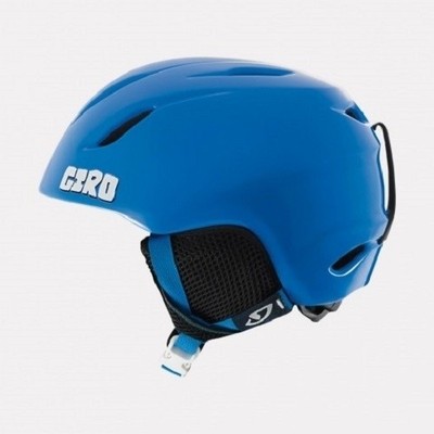 Giro Launch Kinderskihelm Größe XS-S - blue pinguins