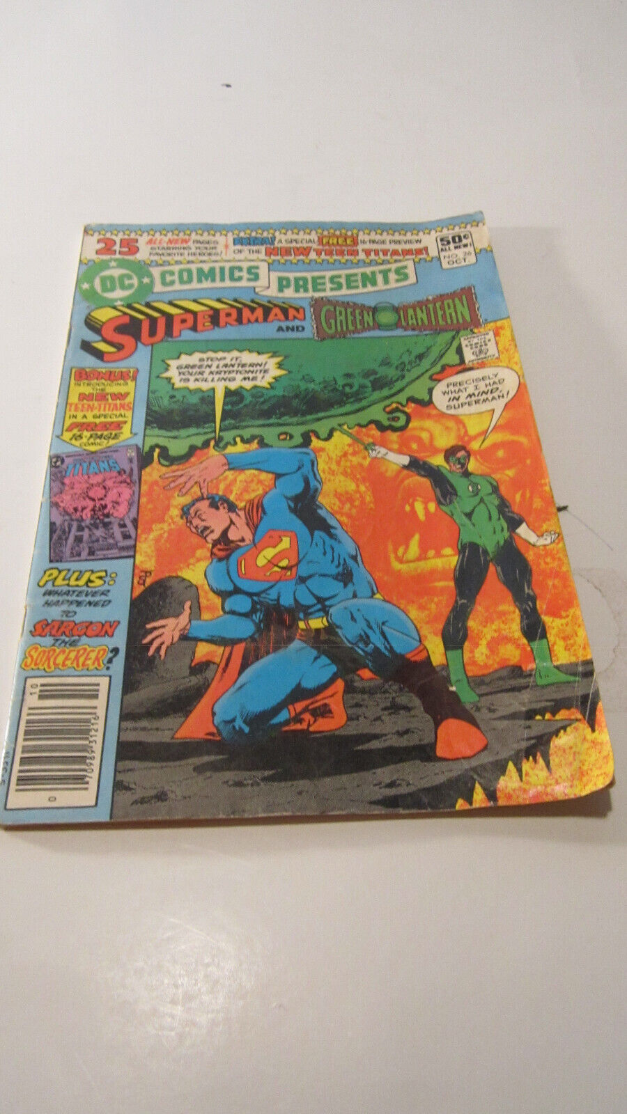 DC Comics Superman and Green Langern #26 1980 1st Appearance of the Teen Titans