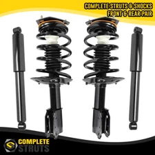 1997-2005 Chevrolet Venture FWD Front Complete Strut & Rear Shock Absorber