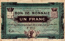 05 France / Frankreich Croix 1 Franc 1914   (FRNG-333)