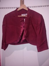 Jacques Vert Blazer Size 16 / Womens / Red / Polyester Express Shipping
